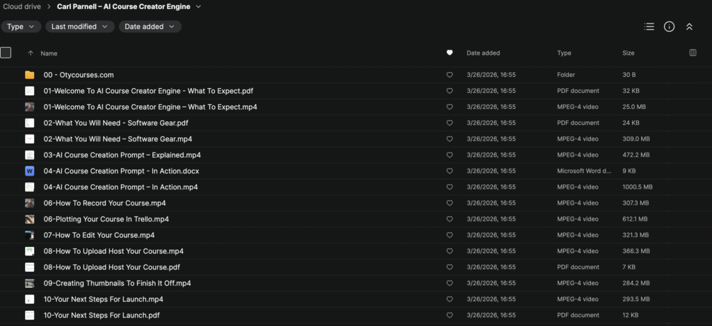 Carl Parnell – AI Course Creator Engine