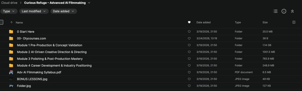Curious Refuge – Advanced AI Filmmaking