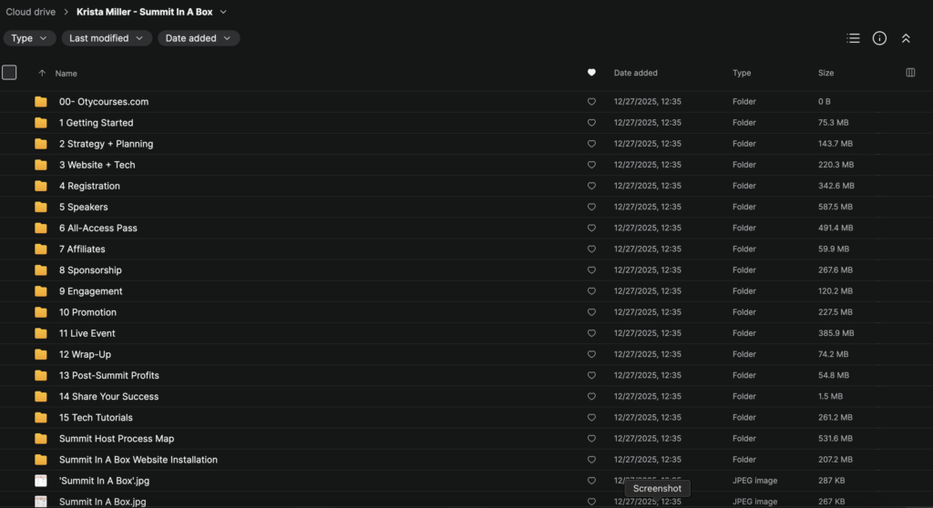 Summit In A Box by Krista Miller