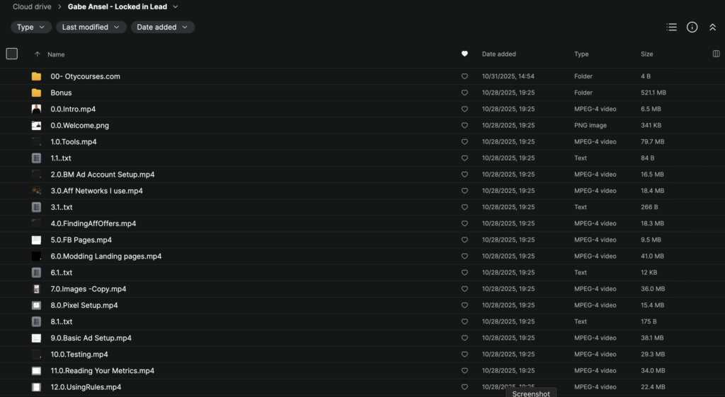 Gabe Ansel – Locked in Lead