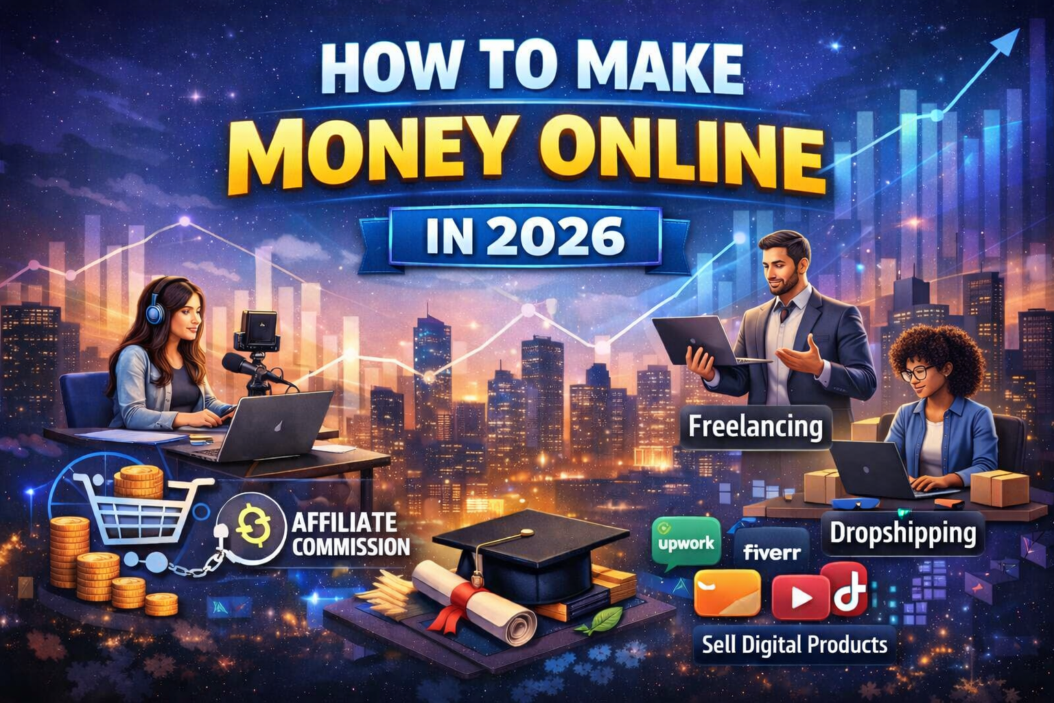 How to Make Money Online in 2026 (Beginner Guide That Actually Works)
