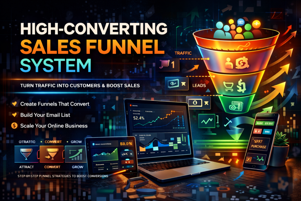 High-Converting Sales Funnel System Course