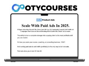 Sam O Halloran – Info Product Ad