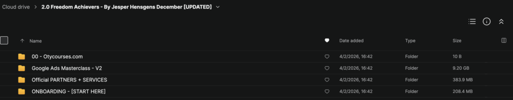 Jesper Hensgens – Freedom Achievers v2 – 2025 December Release