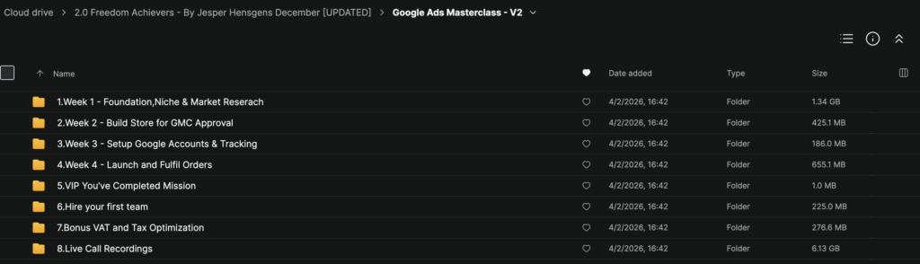 Jesper Hensgens – Freedom Achievers v2 – 2025 December Release