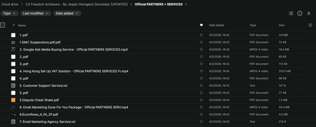 Jesper Hensgens – Freedom Achievers v2 – 2025 December Release