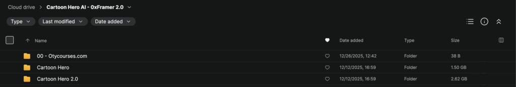Cartoon Hero AI 2.0 by 0xFramer