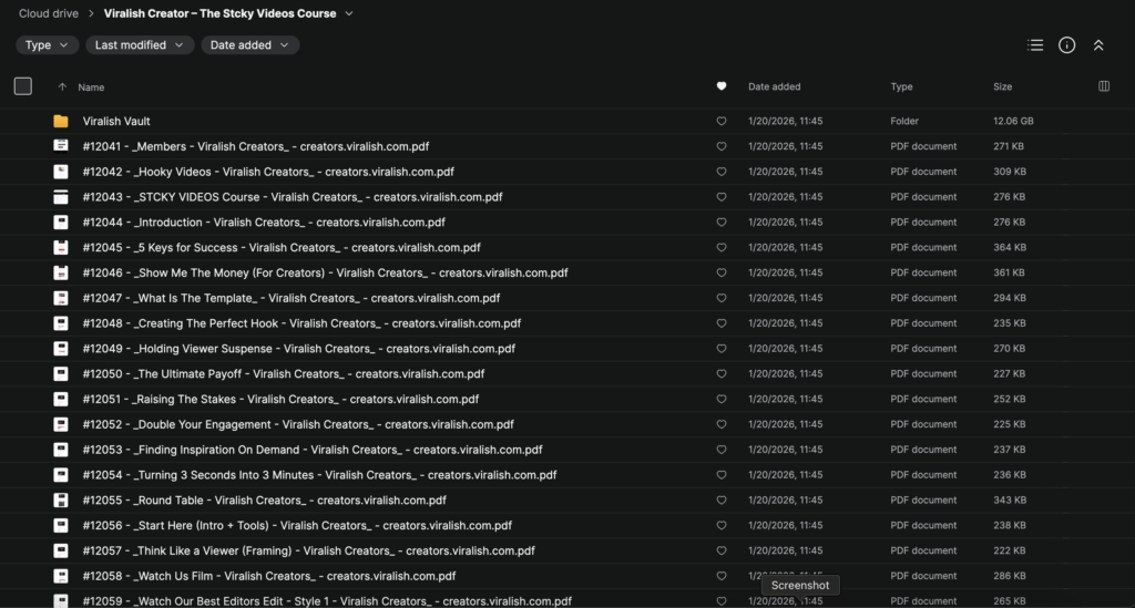 Viralish Creator – The Stcky Videos Course