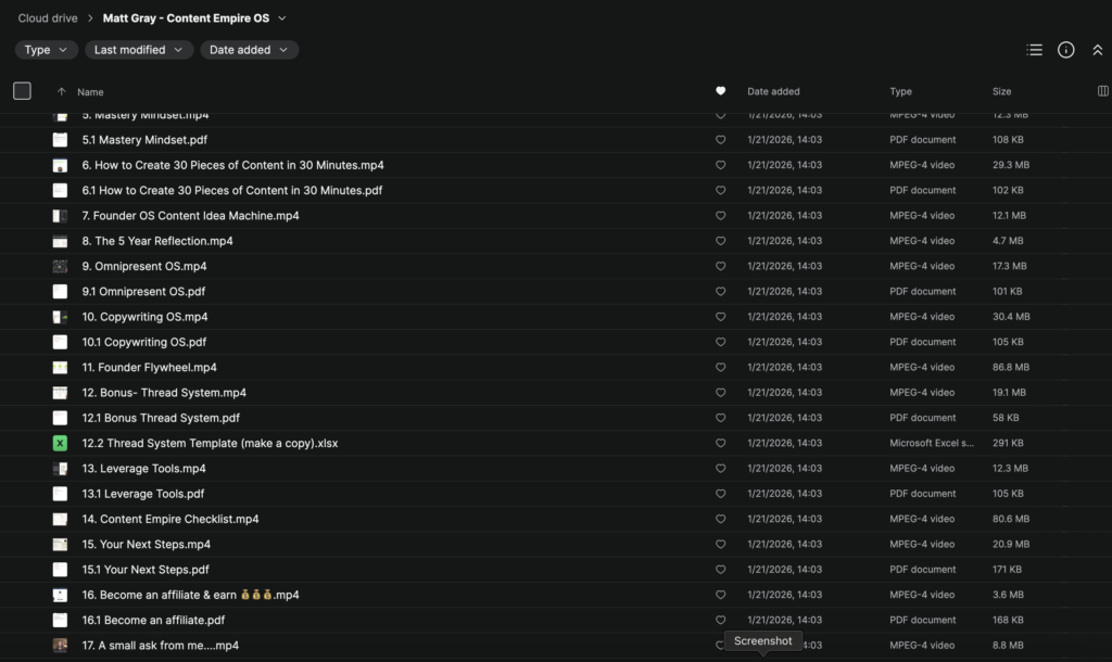 Matt Gray – Content Empire OS